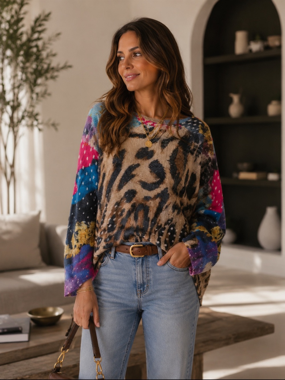 FABULOUS MADE IN ITALY TUNIC TOP